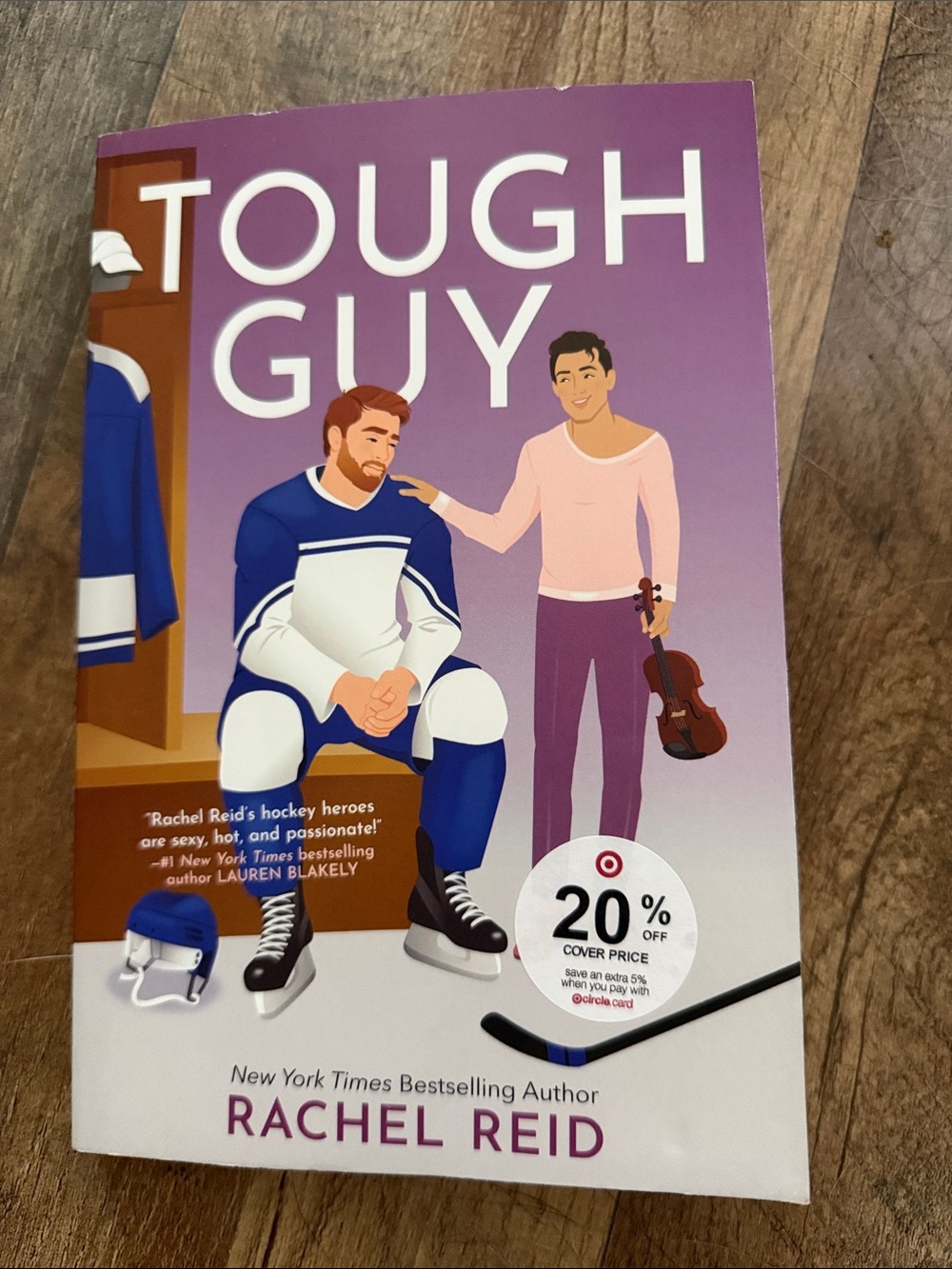 'Tough Guy' Paperback - Purple Cover Booktok